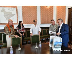 Кметът Стефан Радев се срещна с диригента Емил Табаков и музикантите Минчо Минчев и Людмил Ангелов     